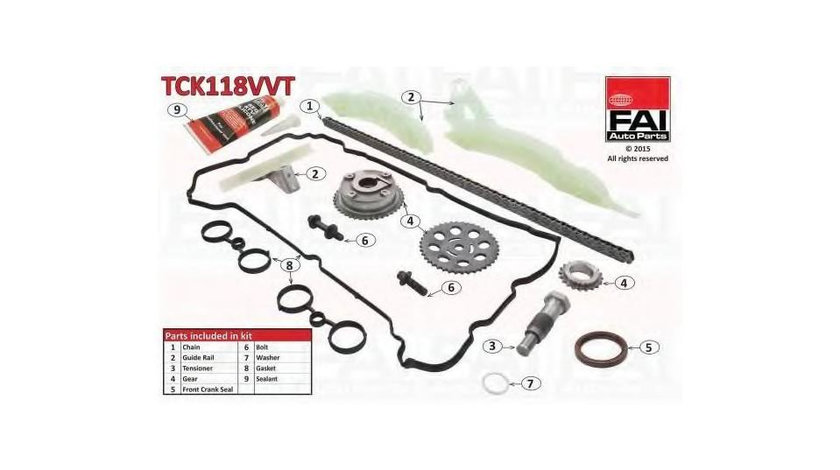 Kit lant distributie Peugeot 3008 2009-2016 #2 0816H9