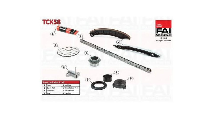 Kit lant distributie Renault ESPACE Mk IV (JK0/1_) 2002-2016 #2 210076