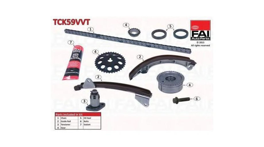 Kit lant distributie Toyota AVENSIS Combi (T25) 2003-2016 #2 1350622030