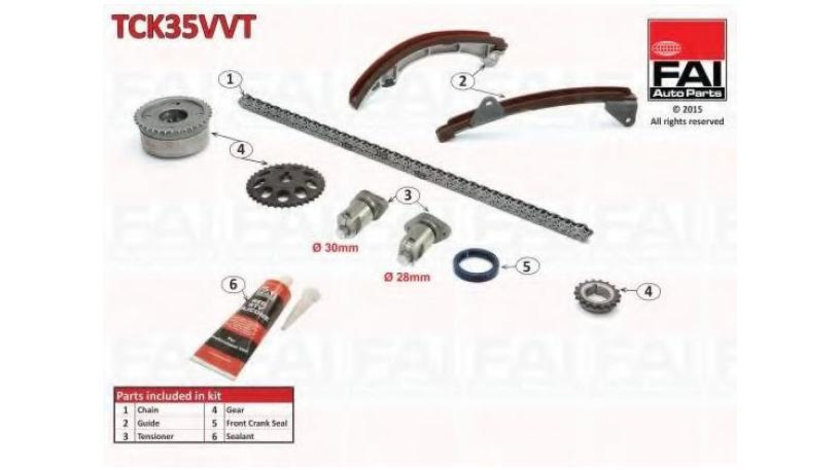 Kit lant distributie Toyota AVENSIS Station Wagon (_T22_) 1997-2003 #2 135060D020