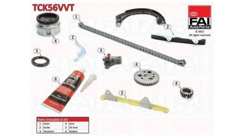 Kit lant distributie Toyota YARIS/VITZ (SCP1_, NLP1_, NCP1_) 1999-2005 #2 1350623020