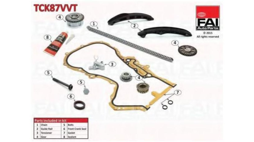 Kit lant distributie Volkswagen VW GOLF V Variant (1K5) 2007-2009 #2 NOEQUIV