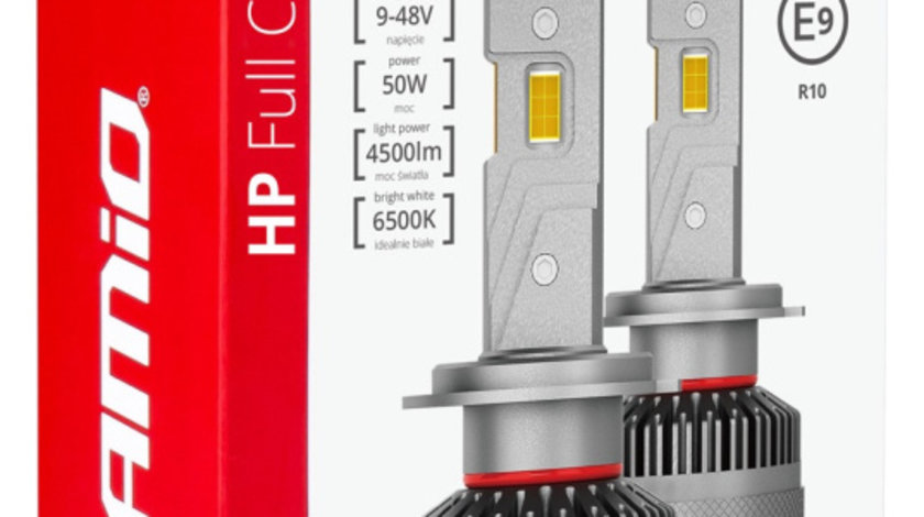 Kit Led H7 Amio HP H7-6 50W 6500K Full Canbus 03676