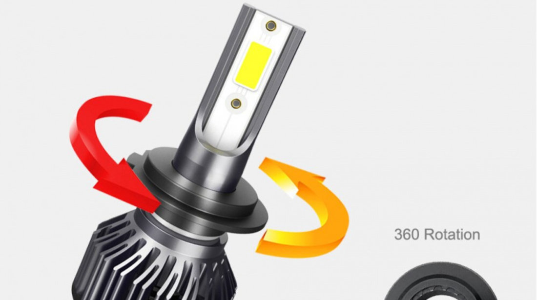 Kit Led H7 F2 6000K 9-32V F2-H7 COB