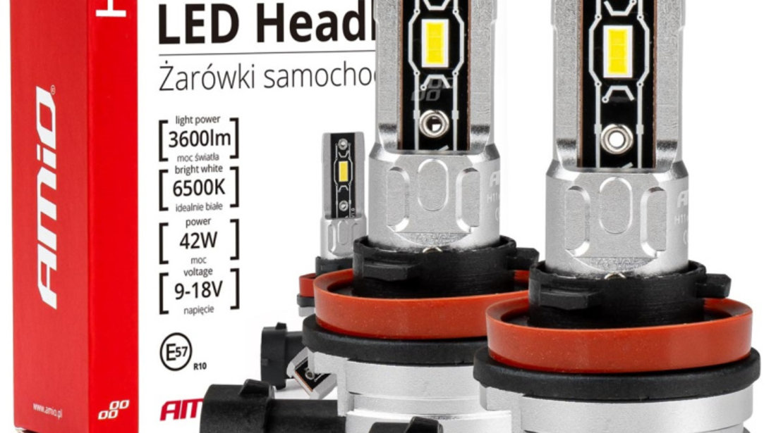 Kit Led H8/H9/H11 Amio H Series 42W 03333