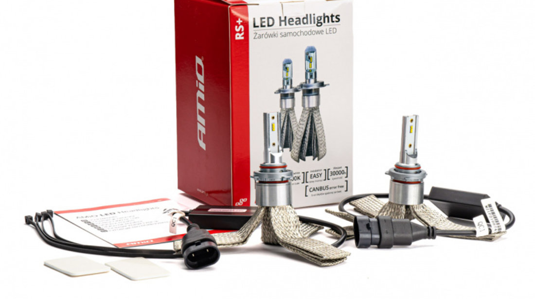 Kit Led HB3 Amio RS+ Slim HB3 9005 50W 01087