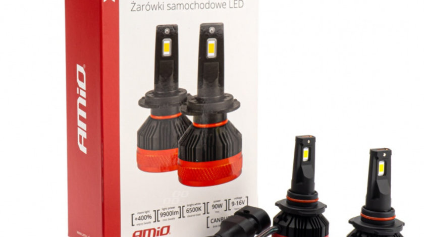 Kit Led HB4 9006 Amio X3 Series Canbus 90W 02983