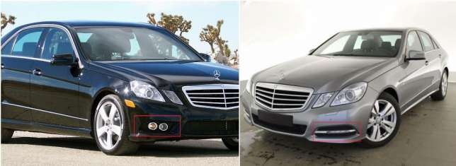 Kit lumina de zi mercedes e class w212 ( schimbare de la proiector)