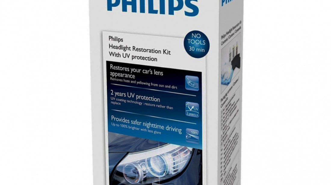 Kit lustruire faruri Philips PBHS1WG, cu protectie UV cod intern: HRK00XM