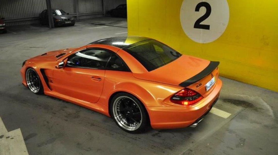 KIt Mercedes Sl 65 Wide Body Amg Black Series