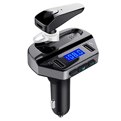 KIT MODULATOR MP3 SI HANDSFREE CU CASCA BLUETOOTH
