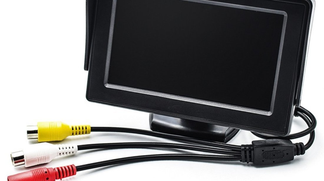 Kit monitor 4.3inch cu camera marsarier universala cu cablu de 6m