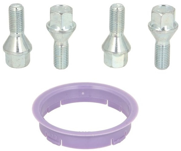 Kit Montaj Jante Aliaj Prezoane + Inele Ghidaj Itwheels ITW49074