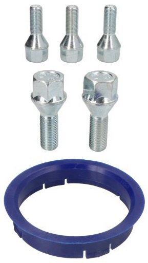 Kit Montaj Jante Aliaj Prezoane + Inele Ghidaj Itwheels ITW49097