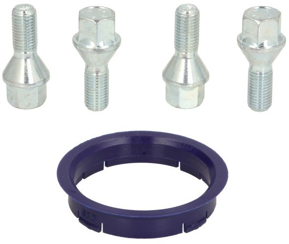 Kit Montaj Jante Aliaj Prezoane + Inele Ghidaj Itwheels ITW49086