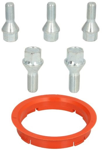 Kit Montaj Jante Aliaj Prezoane + Inele Ghidaj Itwheels ITW49056