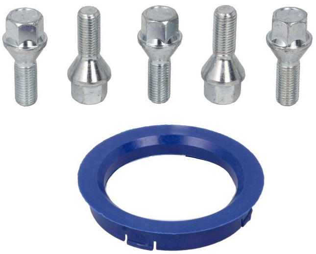 Kit Montaj Jante Aliaj Prezoane + Inele Ghidaj Itwheels ITW49134
