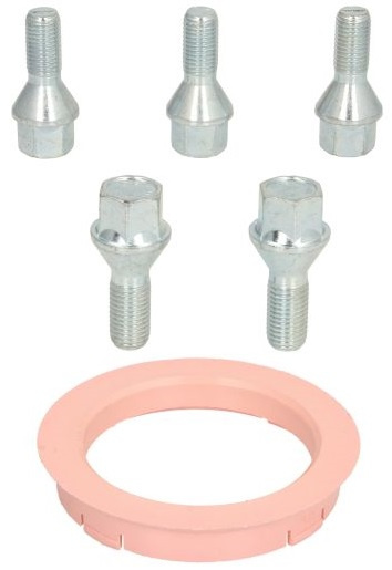 Kit Montaj Jante Aliaj Prezoane + Inele Ghidaj Itwheels ITW49039