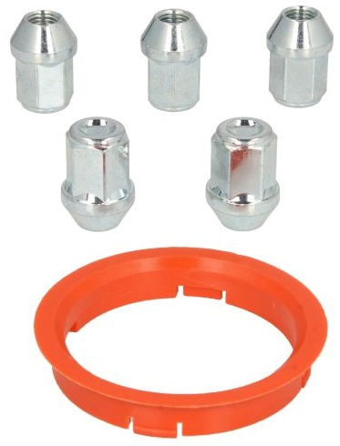 Kit Montaj Jante Aliaj Prezoane + Inele Ghidaj Itwheels ITW49014