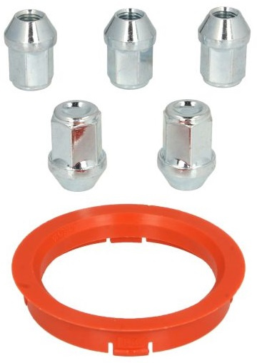 Kit Montaj Jante Aliaj Prezoane + Inele Ghidaj Itwheels ITW49010