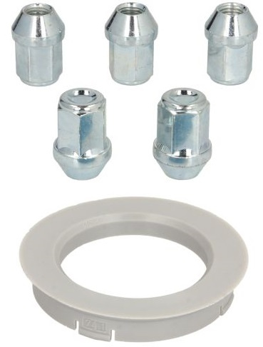 Kit Montaj Jante Aliaj Prezoane + Inele Ghidaj Itwheels ITW49008