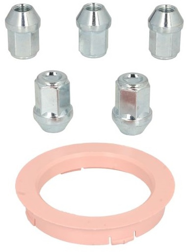 Kit Montaj Jante Aliaj Prezoane + Inele Ghidaj Itwheels ITW49034