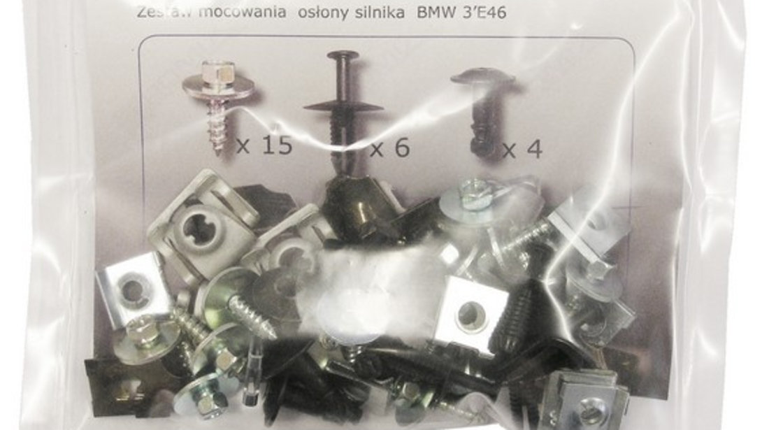 Kit Montaj Scut Motor Romix Bmw Seria 3 E46 1998-2005 ROM 90211