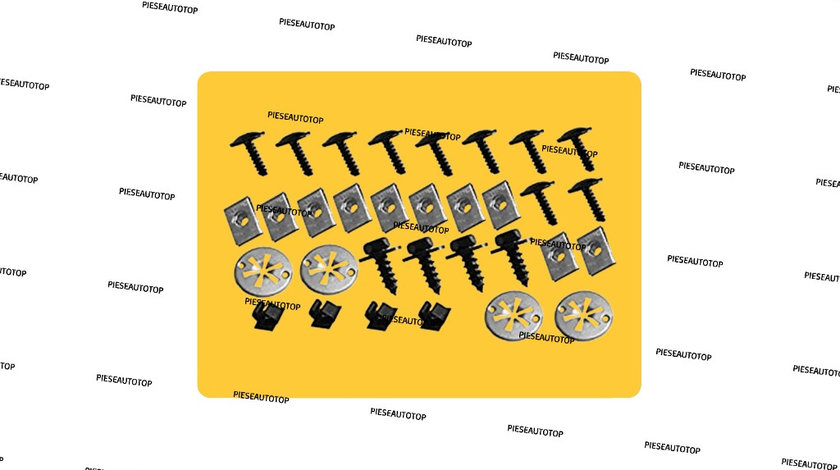 Kit montaj Set prindere scut motor Seat Ibiza 1993-1999 NOU