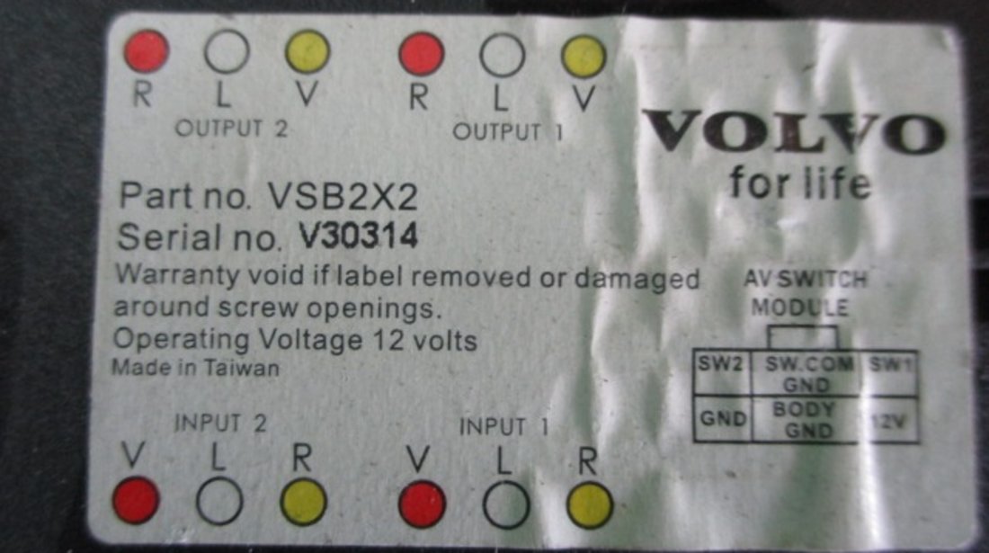 KIT NAVIGATIE / ECRAN / MONITOR / DVD CU INSTALATIE ELECTRICA VSB2X2 VOLVO XC90 1 2002 - 2014 ⭐⭐⭐⭐⭐