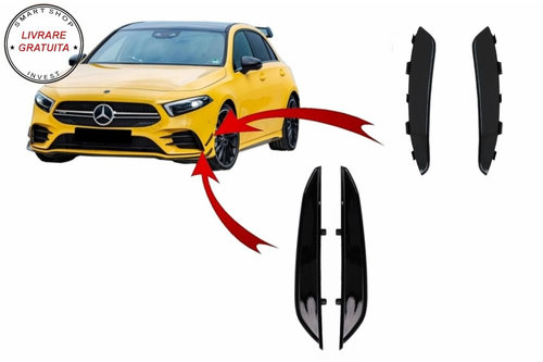 Kit Ornamente bara fata flapsuri Mercedes A-Class W177 V177 (04.2018-2022) A35 Des- livrare gratuita