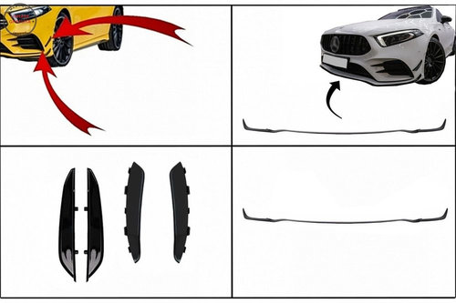 Kit Ornamente bara fata flapsuri si Lip Bara Fata Mercedes A-Class W177 V177 (04.2- livrare gratuita