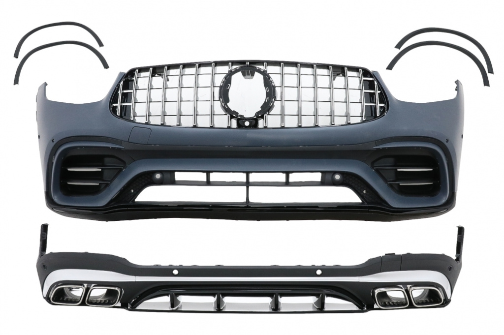 Kit Pachet Exterior Compatibil Cu Mercedes-Benz GLC X253 2020→ SUV GLC63 Design CBMBGLCX253FAMGCH