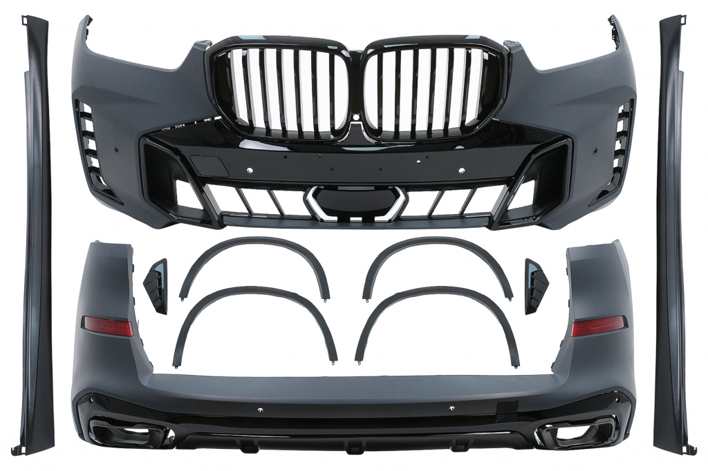 Kit Pachet Exterior Complet Compatibil Cu Bmw X5 G05 2018-2022 M-Tech Design CBBMG05MT