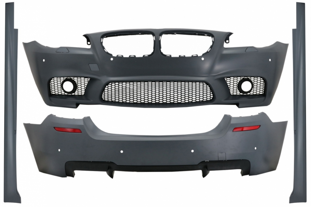Kit Pachet Exterior Complet Compatibil Cu Bmw Seria 5 F10 2015-2017 LCI M5 Design CBBMF10M5LCI