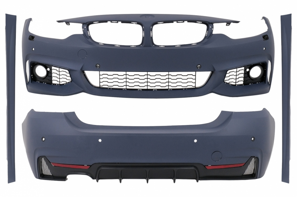 Kit Pachet Exterior Complet Compatibil Cu Bmw Seria 4 F36 2013-2019 Gran Coupe M-Sport Design CBBMF36MPCN