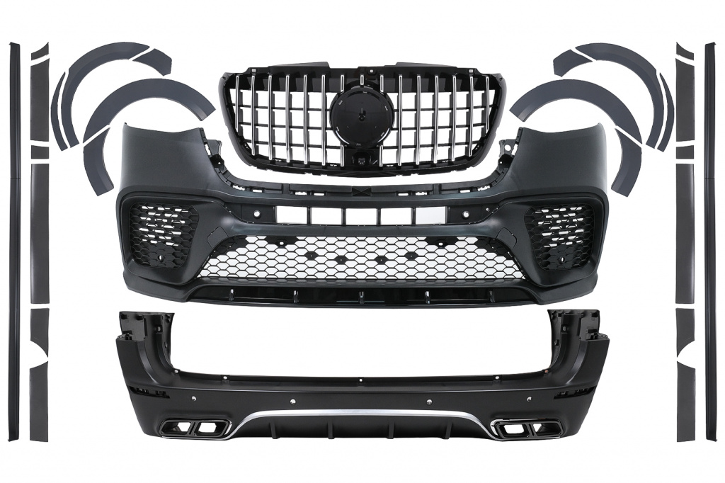 Kit Pachet Exterior Complet Compatibil Cu Mercedes-Benz Sprinter W907 W910 5.9 metri 2019-2021 CBMBW907A59