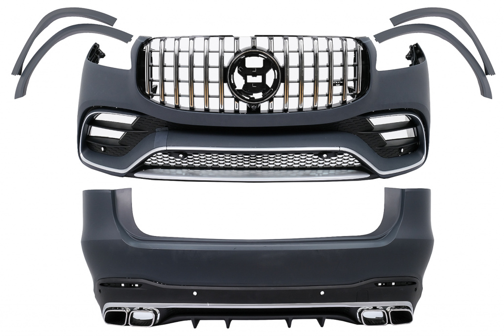 Kit Pachet Exterior Complet Compatibil Cu Mercedes-Benz GLS-Class X167 2019→ GLS63 Design CBMBX167A