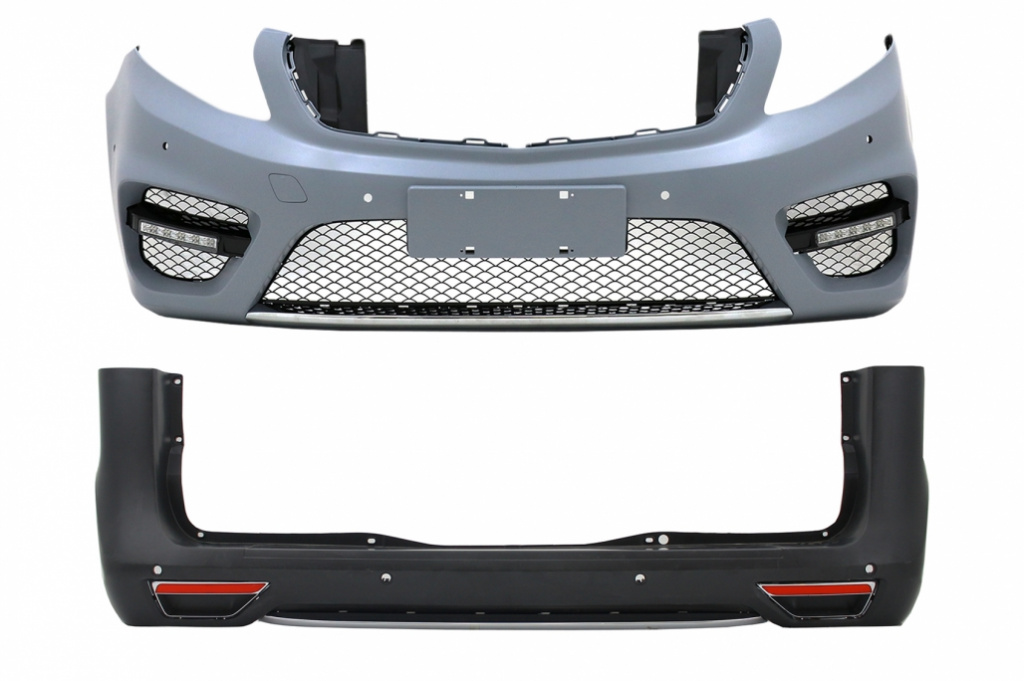 Kit Pachet Exterior Complet Compatibil Cu Mercedes-Benz V-Class W447 2014→ CBMBW447AMG