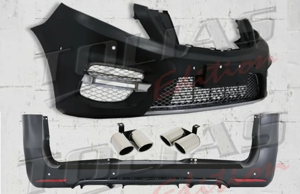 Kit Pachet Exterior Complet Compatibil Cu Mercedes-Benz V-Class W447 2014→ CBMBW447AMGTL
