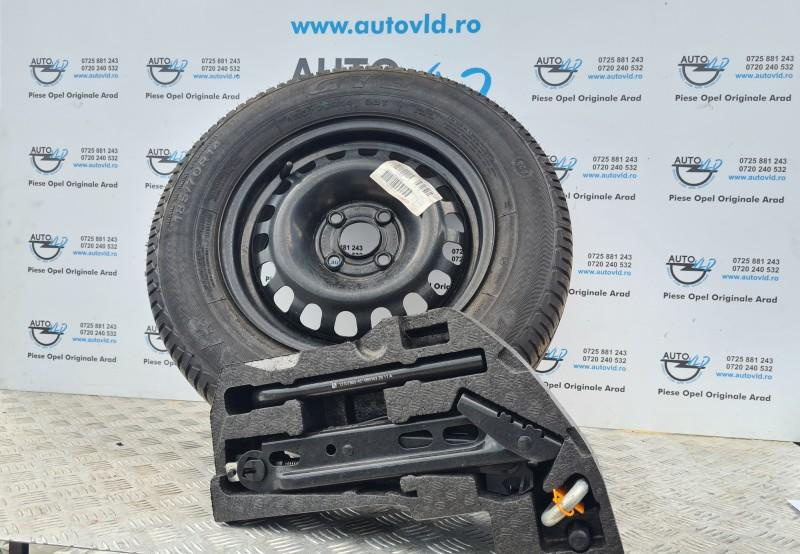 Kit pana cu roata rezerva ET39 185/70 R14 Opel Combo C 2001-2011