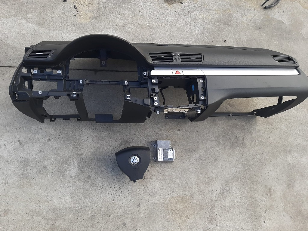 Kit plansa bord vw passat b6 3c model cu clima 3c1857004b