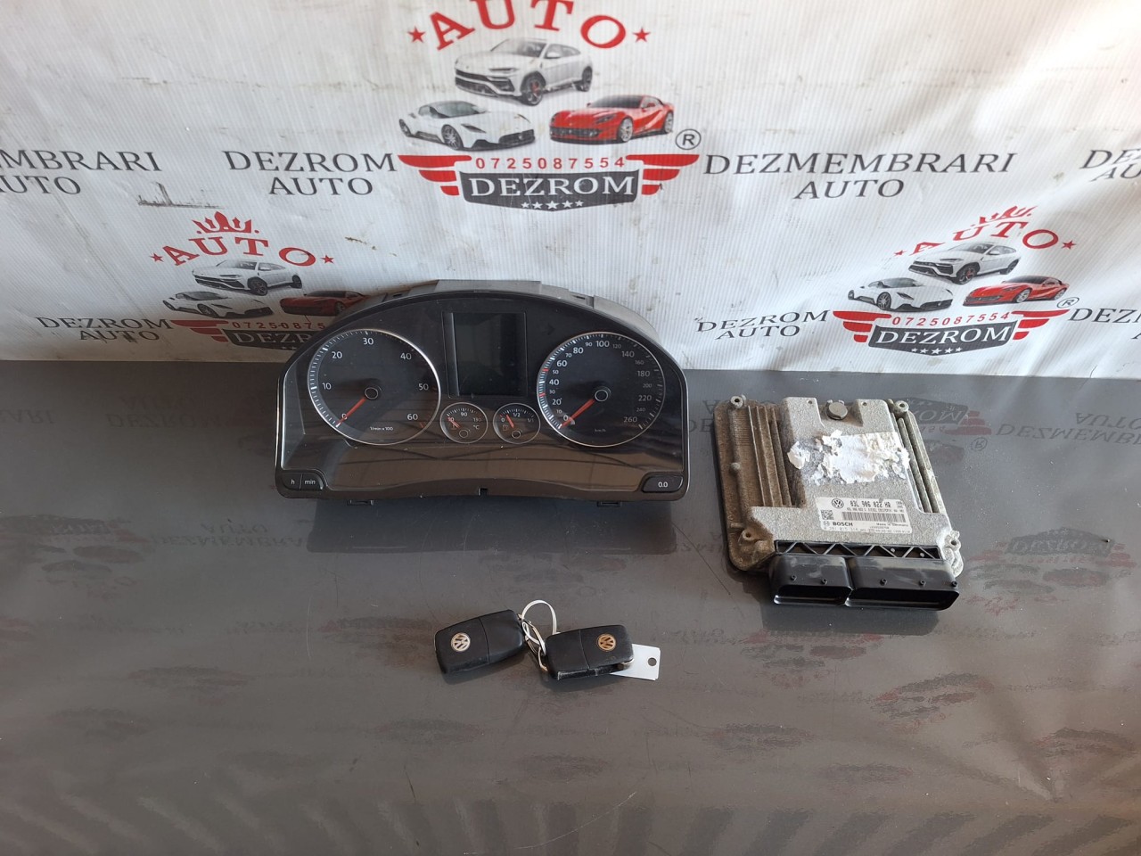 Kit pornire 03L906022HR 1K0920874B VW Golf 5  2.0 TDI CBDB