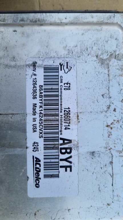 Kit pornire Astra J din 2010/2020 motor 1.4 benzina cu turbo cod piesa:12660714