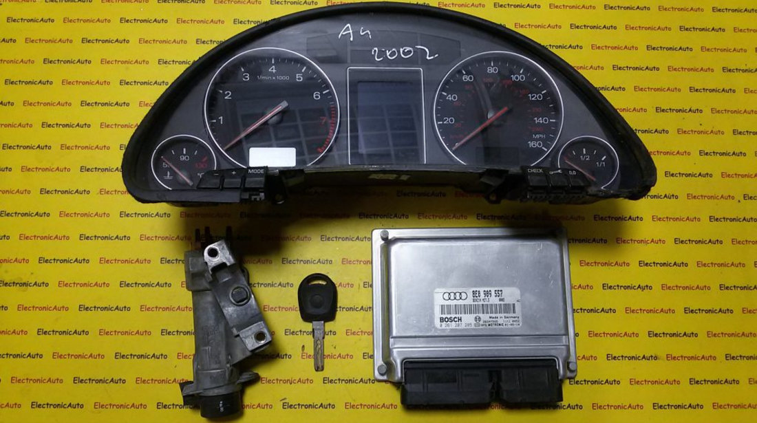 Kit pornire Audi A4 8E0909557, 0261207285