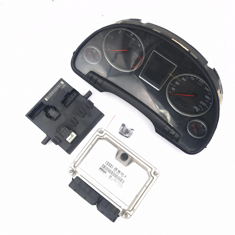 Kit Pornire Audi A4 B6 (8E) 2000-2004 1.9 Tdi Avb Motorina 038906019Jp, 8E0907279E, 8E0920900K, 0281011141, 1039S00657, 0263626035, 3147500569, 1036901830 Bosch