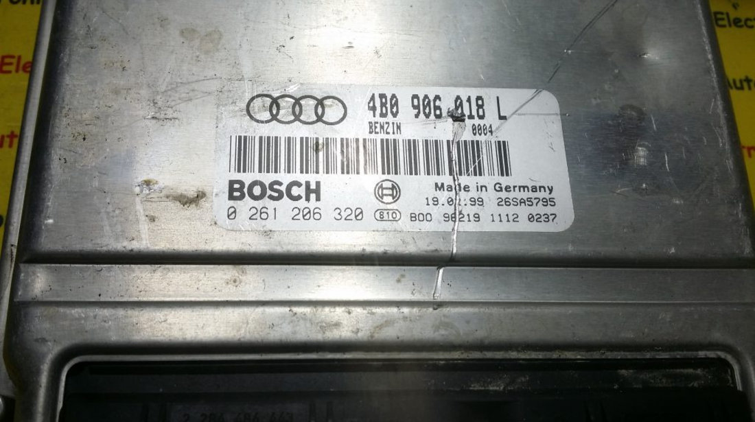 Kit pornire Audi A6 1.8 T 0261206320, 4B0906018L