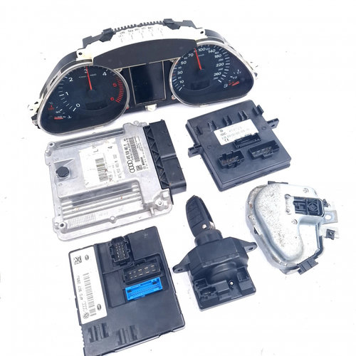 Kit Pornire Audi A6 (4F, C6) 2004-2011 2.7 Tdi Quattro Bpp Motorina Calculator Motor Ceas Bord Cheie...