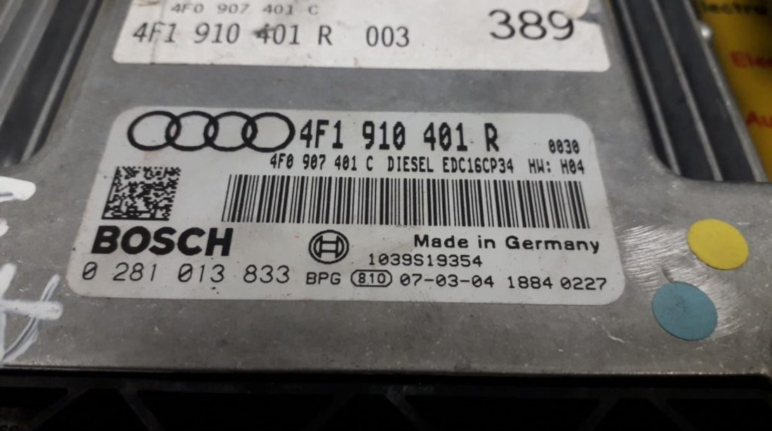 Kit pornire Audi A6 4F1910401R, 0281013833
