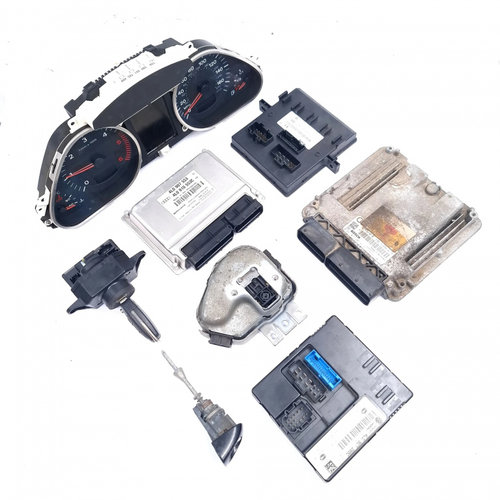 Kit Pornire Audi Q7 (4L) 2006-2015 3.0 Tdi Bug Motorina Calculator Motor Ceas Bord Cheie Chip Cheie ...
