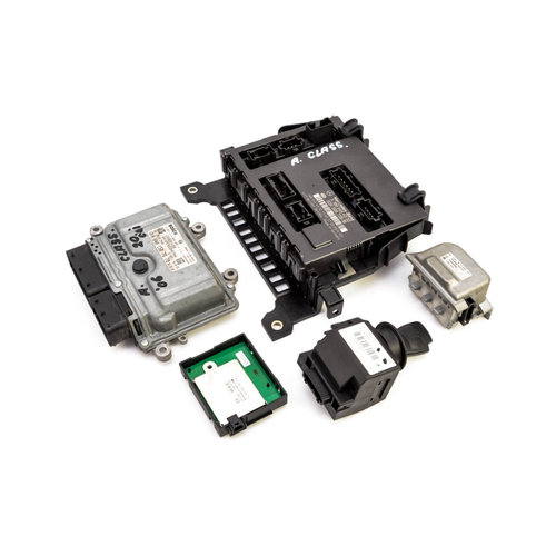 Kit Pornire Blocator Coloana Volan,calculator Confort,calculator Motor,contact Cu Cheie Mercedes-Ben...